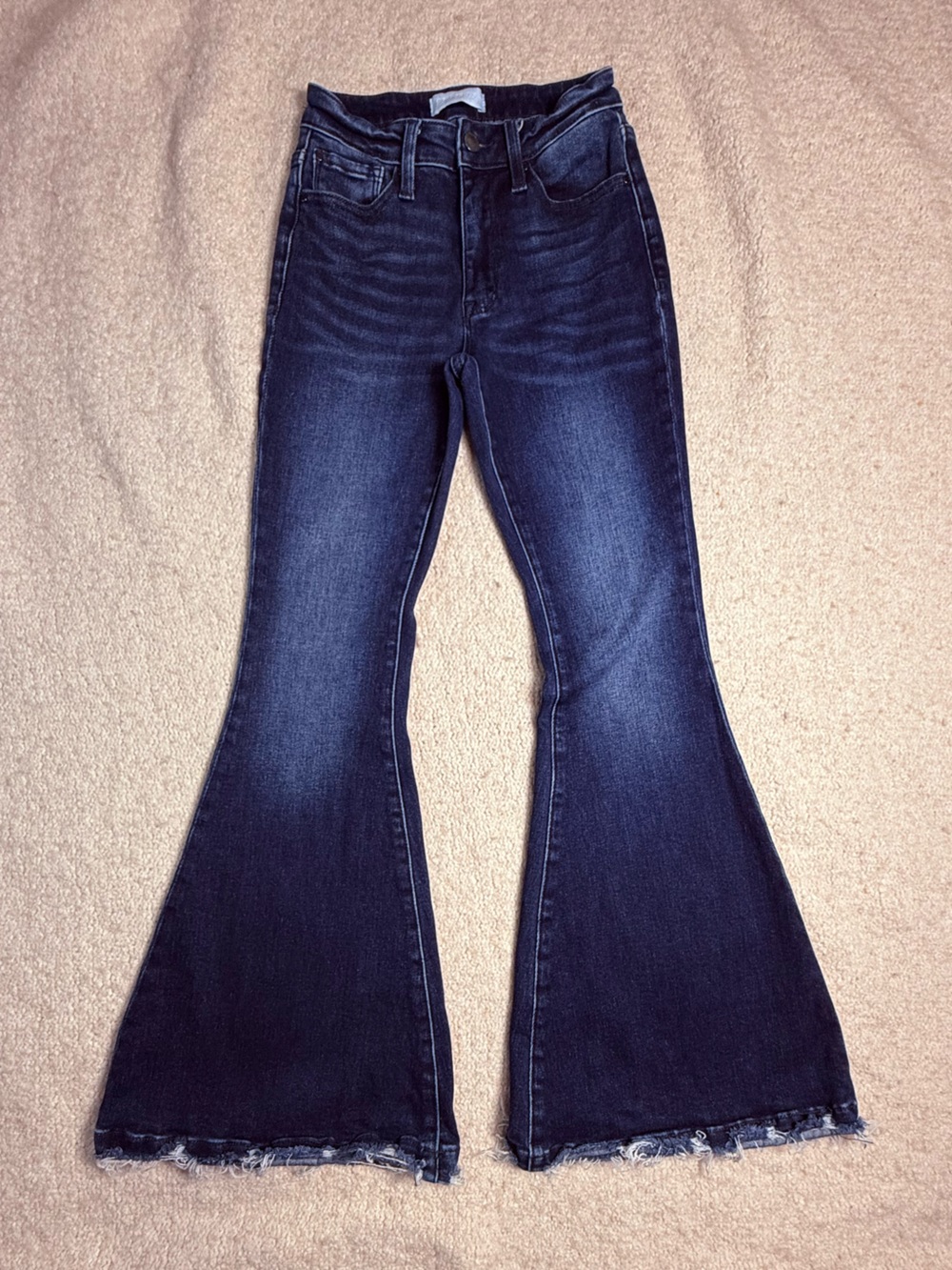 Petra 153 Dark Blue High-Rise Flared Jeans - Women Sz 3/25